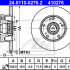 Brzdový kotouč ATE 24.0110-0276 (AT 410276) - VW