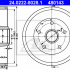 Brzdový buben ATE 24.0222-8028 (AT 480143) - MAZDA