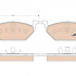 Sada brzdových destiček TRW GDB1984 - AUDI, ŠKODA, VW GOLF IV