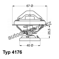 Termostat WAHLER (WH 4176.85D)