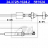 Tažné lanko, ovládání spojky ATE 24.3728-1024 (AT 591024)