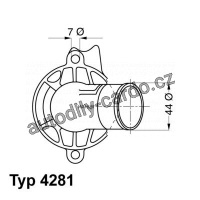 Termostat WAHLER (WH 4281.87D)