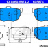 Sada brzdových destiček ATE 13.0460-5874 (AT 605874) - HYUNDAI, KIA