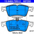Sada brzdových destiček ATE 13.0460-7253 (AT 607253) - CITROËN