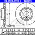 Brzdový kotouč ATE 24.0128-0199 (AT 428199) - BMW