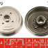 Brzdový buben TRW DB4272 - DAEWOO LANOS
