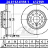 Brzdový kotouč ATE 24.0112-0169 (AT 412169) - AUDI, SEAT, ŠKODA, VW