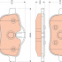 Sada brzdových destiček TRW GDB1827 - BMW E89 Z4 09-