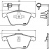 Sada brzdových destiček BREMBO P85061 - FORD, SEAT, VW