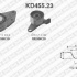 Sada rozvodového řemene SNR KD455.23