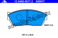 Sada brzdových destiček ATE 13.0460-5917 (AT 605917) - HONDA