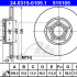 Brzdový kotouč ATE 24.0315-0105 (AT 515105) - Power Disc - AUDI
