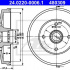 Brzdový buben ATE 24.0220-0006 (AT 200006)