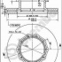 Brzdový kotouč BREMBO 09.8067.10 - SCANIA