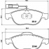 Sada brzdových destiček BREMBO P23075 - ALFA ROMEO