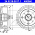 Brzdový buben ATE 24.0218-0017 (AT 480060) - PEUGEOT