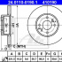 Brzdový kotouč ATE 24.0110-0190 (AT 410190) - ALFA ROMEO, FIAT, LANCIA