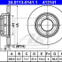 Brzdový kotouč ATE 24.0113-0141 (AT 413141) - SAAB