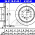 Brzdový kotouč ATE 24.0118-0140 (AT 418140) - MITSUBISHI