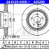 Brzdový kotouč ATE 24.0120-0208 (AT 420208) - MERCEDES-BENZ