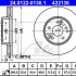 Brzdový kotouč ATE 24.0122-0136 (AT 422136) - MERCEDES-BENZ