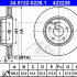 Brzdový kotouč ATE 24.0122-0228 (AT 422228) - MERCEDES-BENZ