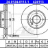 Brzdový kotouč ATE 24.0124-0113 (AT 424113) - FORD