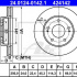 Brzdový kotouč ATE 24.0124-0142 (AT 424142) - MITSUBISHI