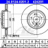 Brzdový kotouč ATE 24.0124-0201 (AT 424201) - BMW