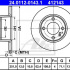 Brzdový kotouč ATE 24.0112-0143 (AT 412143) - CITROËN