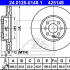 Brzdový kotouč ATE 24.0125-0148 (AT 425148) - OPEL