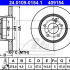 Brzdový kotouč ATE 24.0109-0154 (AT 409154) - MERCEDES-BENZ