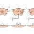 Sada brzdových destiček TRW GDB1554 - AUDI A8, A6