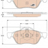 Sada brzdových destiček TRW GDB1787 - RENAULT LAGUNA III 07-
