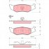 Sada brzdových destiček TRW GDB4012 - CHRYSLER LE BARON 88-95