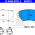 Sada brzdových destiček ATE 13.0460-5761 (AT 605761) - HONDA