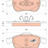 Sada brzdových destiček TRW GDB1873