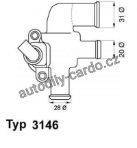 Termostat WAHLER (WH 3146.90D)