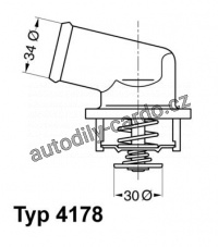 Termostat WAHLER (WH 4178.92D)