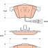 Sada brzdových destiček TRW GDB1809 - AUDI TT 06-