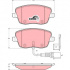 Sada brzdových destiček TRW GDB1472 - ŠKODA, SEAT IBIZA, VW POLO