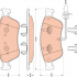 Sada brzdových destiček TRW GDB1811 - AUDI A8 03-