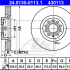Brzdový kotouč ATE 24.0130-0113 (AT 430113) - AUDI
