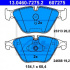 Sada brzdových destiček ATE 13.0460-7275 (AT 607275)