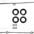 Sada těsnění, kryt hlavy válce VICTOR REINZ (VR 15-53967-02)
