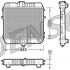 Chladič motoru DENSO (DE DRM20072)