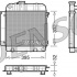 Chladič motoru DENSO (DE DRM05010)