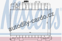 Chladič motoru NISSENS 60685