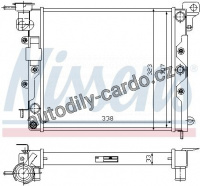 Chladič motoru NISSENS 61600