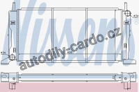 Chladič motoru NISSENS 62173
